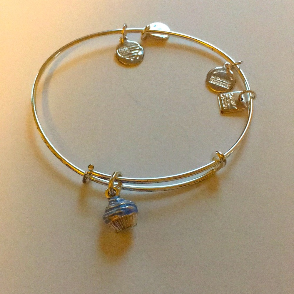 Alex and Ani cupcake bracelet